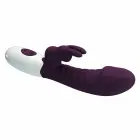 PRETTY LOVE Naughty Bunny кролик-вибратор двойного действия – 20 см (7.9″) – фиолетовый — Фото 5