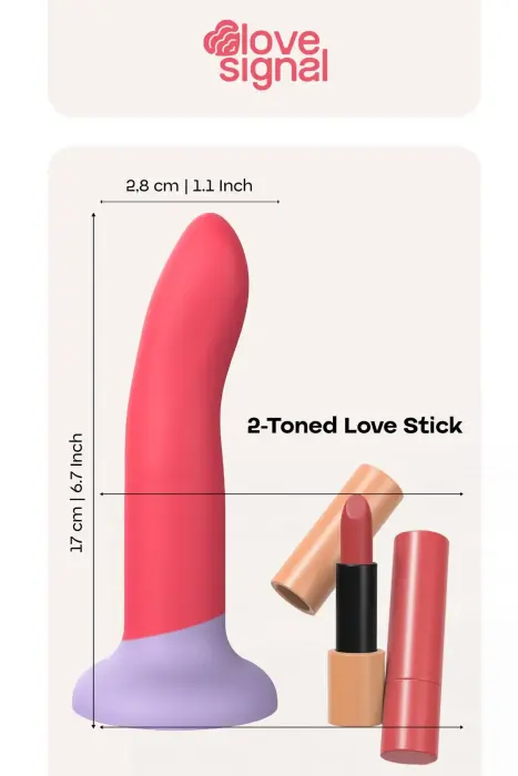 2-Toned Love Stick Large – 20.5 cm (8″) Foto 6