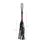 Anonymo flogger, PU leather, black, 45 cm Foto 3