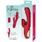 Sweet Smile кролик-вибратор с вибрирующим язычком и двойной стимуляцией – 24.2 cm (9.5″) – розовый — Фото 13