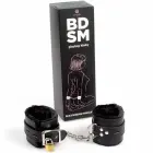 Secret Play Black Bondage Collection регулируемые наручники 23см – чёрные — Фото 6