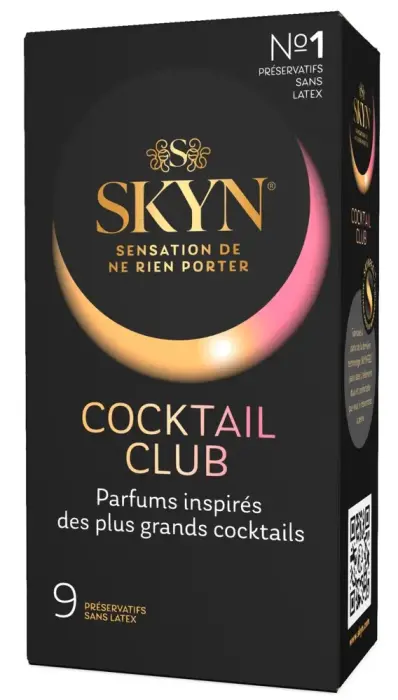 SKYN Cocktail Club Flavored Condoms – 9 pcs