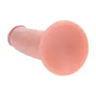 Dviejų sluoksnių silikoninis realistiškas sliding skin dildo – 20.5 cm (8″) – kūno spalva — Nuotrauka 4