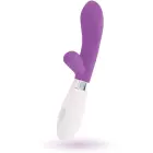 Dorcel Glossy Jackson Rabbit – вибратор-кролик с двойным мотором – 10 режимов, силикон – фиолетовый – 12 см — Фото 4