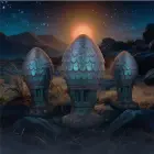 EPIC Vrakos Dragon Egg silikoonist anaaltapp – L — Foto 8