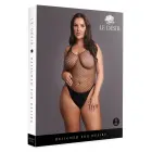 Võrkbodi võrkupildiga – must – XL/4XL — Foto 1
