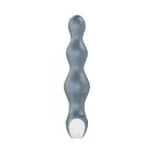 Lolli Plug 2 Classic Ice Blue Textured Vibrating Anal Plug — Photo 2