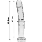 Ibiza Nebula Series Model 16 stikla dildo – 18.5 cm (7.3″) — Foto 3