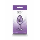 NS Novelties Rear Assets analinis kištukas – 8 cm – Violetinis — Nuotrauka 2