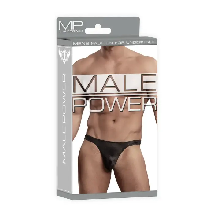 Male Power Bong Thong – Black – S/M