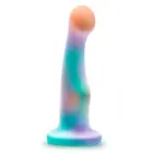 AVANT Opal Dreams Platinum Silicone Dildo with Suction Base – 15.2 cm, Aqua — Photo 3