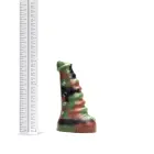 Kiotos Revolt Green Army 12 – silikona dildo – 15 cm — Foto 6