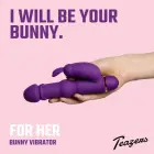 Гибкий кролик-вибратор Teazers – 18 см (7″) – фиолетовый — Фото 10