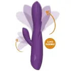 Rewolution RewoRabbit lankstus dviejų variklių triušio vibratorius – 21 cm (8.2″) – rožinis — Nuotrauka 2
