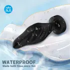 Limonster Vibrating Anal Plug – Black — Photo 10