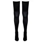 Cottelli LEGWARE zeķes līdz augšstilbam – melnas – L/XL — Foto 5
