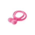 Glamy Double Cock Ring – Pink — Photo 3