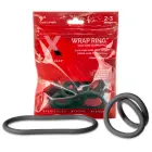 Silikoonist Slim Wrap peenis võru / munandipael - 22 cm (9″) – must — Foto 1