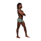 Male Power Mini Short – L – Green — Photo 2