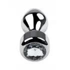 Metal by TOYFA anālais spraudnis – 9.5 cm – Pelēks Foto 1