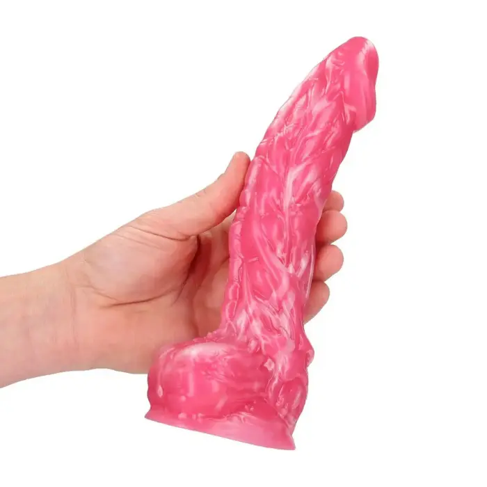 Fiction Cock Imp Demon – liquid silicone fantasy dildo – red – 18.5 cm