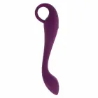 Evolved Lochness įkraunamas silikoninis išlenktas vibratorius – 19 cm – mėlynas — Nuotrauka 1