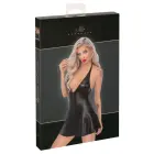 Noir Boudoir Stories eksklusiivne kleit halter-kaelusega – maonahkmuster/wet look – S — Foto 1