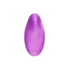 Ultrathin valkājams mini vibrators ar tālvadību – 12 cm (4.7″) – violets Foto 4