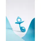 B-Vibe Bulb Plug – 6.4 cm (2.5″) – Tirkīza – Blue Foto 8