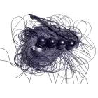 Fetish B-Series silikona pātaga – melna – 14" — Foto 4