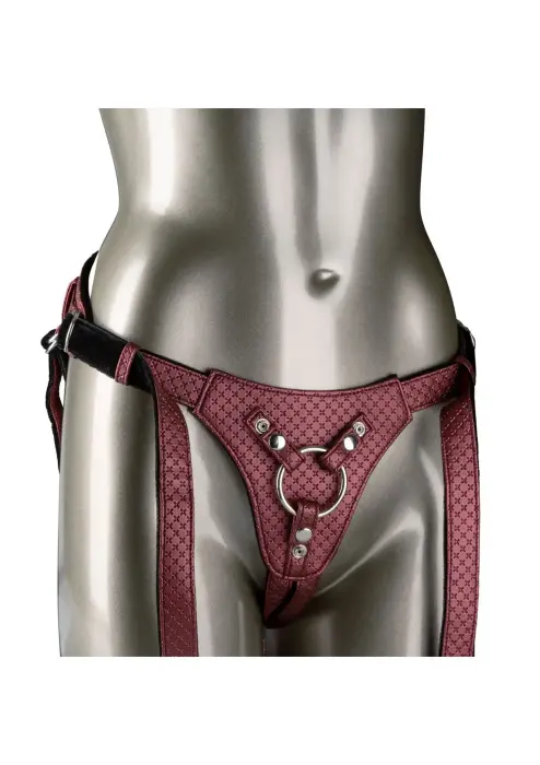 The Regal Queen Harness – Red