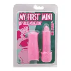Mans pirmais lūpu krāsas lodes vibrators – 10 cm (4″) – rozā — Foto 1