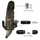BAILE - BRAVE MAN SMOKE Multi-Speed Vibrating Sleeve – 17 cm (6.69″) — Photo 4