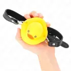 KINK Duck-Shaped Gag – Adjustable Silicone Restraint – Yellow — Photo 4