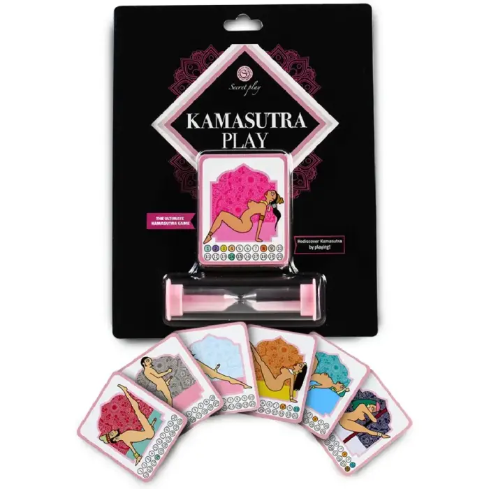 Secretplay эротическая карточная игра для пар Kamasutra Play - многоязычный набор карт
