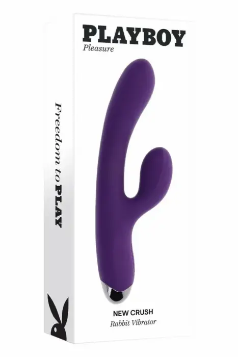 PLAYBOY NEW CRUSH вибратор с двумя моторами – 20.6 cm (8.1″) – розовый