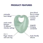 Satisfyer Perfect Pair 3 Green Finger Vibrator — Photo 7