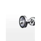 Dimanta zvaigžņu anālais spraudnis – M – Sudrabs Foto 2