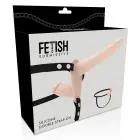 Fetish Submissive – adjustable strap-on harness with two silicone attachments – flesh — Photo 5