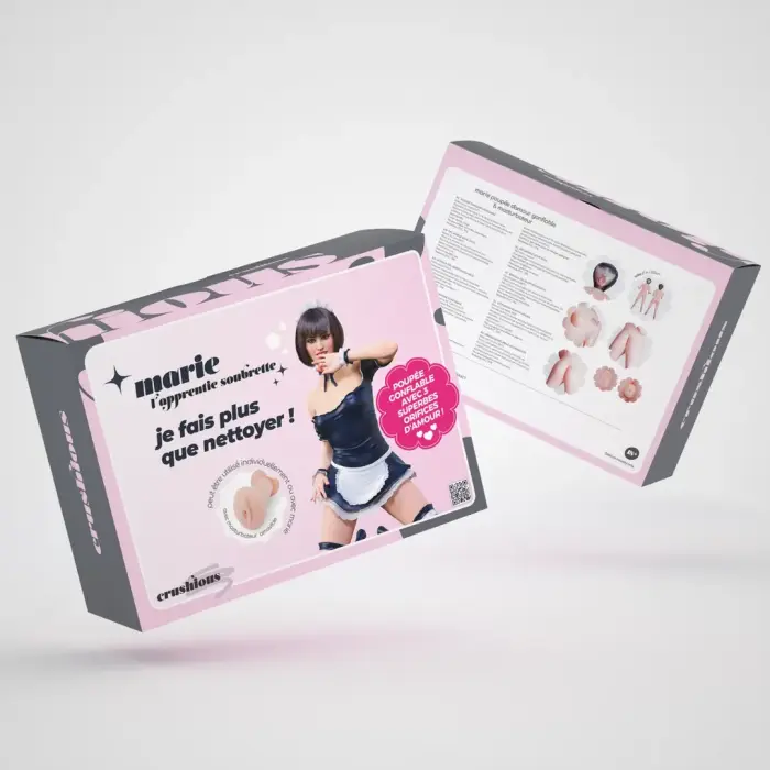 Marie L'Apprentie Soubrette Inflatable Sex Doll – 3 Holes
