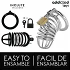 Addicted Toys Locked Iron Cell Metal Cage Size S 4 cm – Secure System — Photo 4
