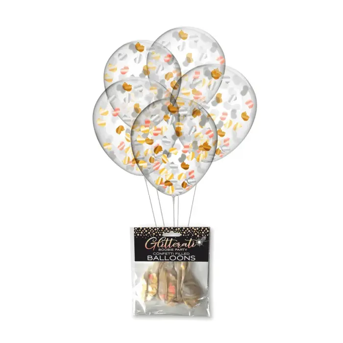 Glitterati - Boobie Confetti Balloons Фото num