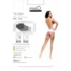 MissO S301 sukahoidja sukad – nahavärv – S/M — Foto 2