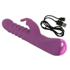 Javida 2 funkcijų triušio vibratorius – 23.7 cm (9.3″) – rožinis — Nuotrauka 11