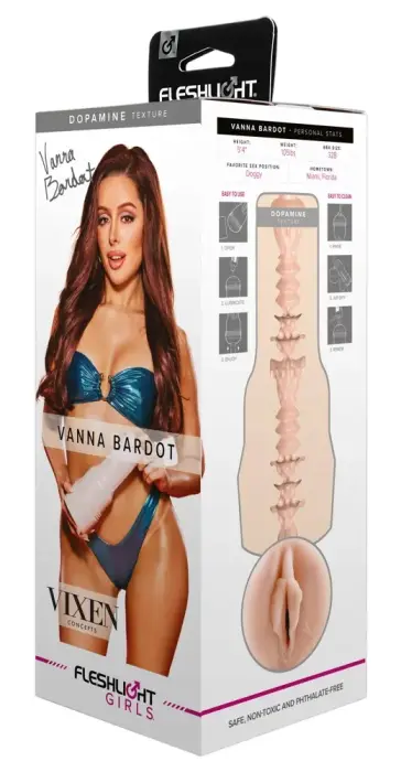 Fleshlight Vanna Bardot Dopamine Masturbator – 25 cm – Skin