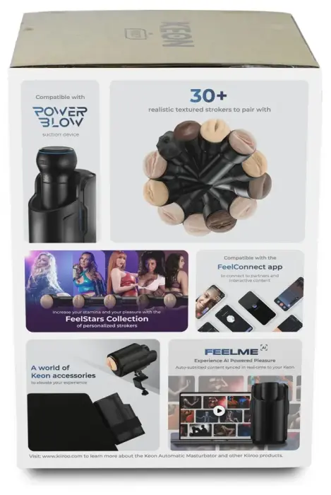 Kiiroo Keon WiFi automaatne masturbaatori adapter – must Photo