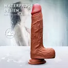 Realistic Thrusting Vibrator – 21 cm — Photo 5