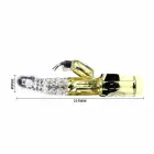 BAILE US Rabbit Gold Prince pöörlev jänese vibraator – 23 cm (9″) — Foto 6