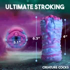 Cyclone – silikoninis ateivio makšties masturbatorius – violetinis — Nuotrauka 6
