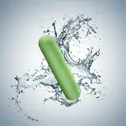 Gaia Eco Bullet – экологичный компактный виброэлемент – зелёный – 8,8 см — Фото 5